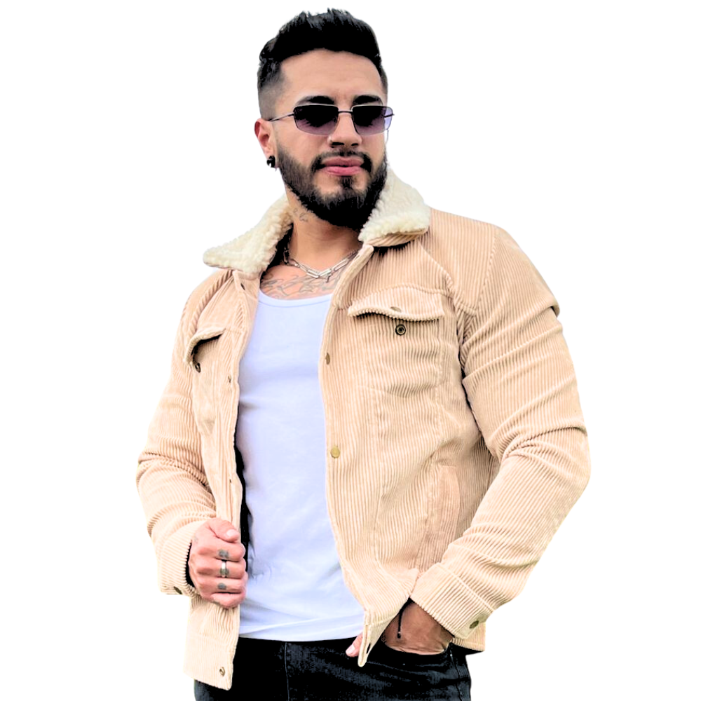 Chaqueta Levi’s en Pana con Cuello de Ovejero