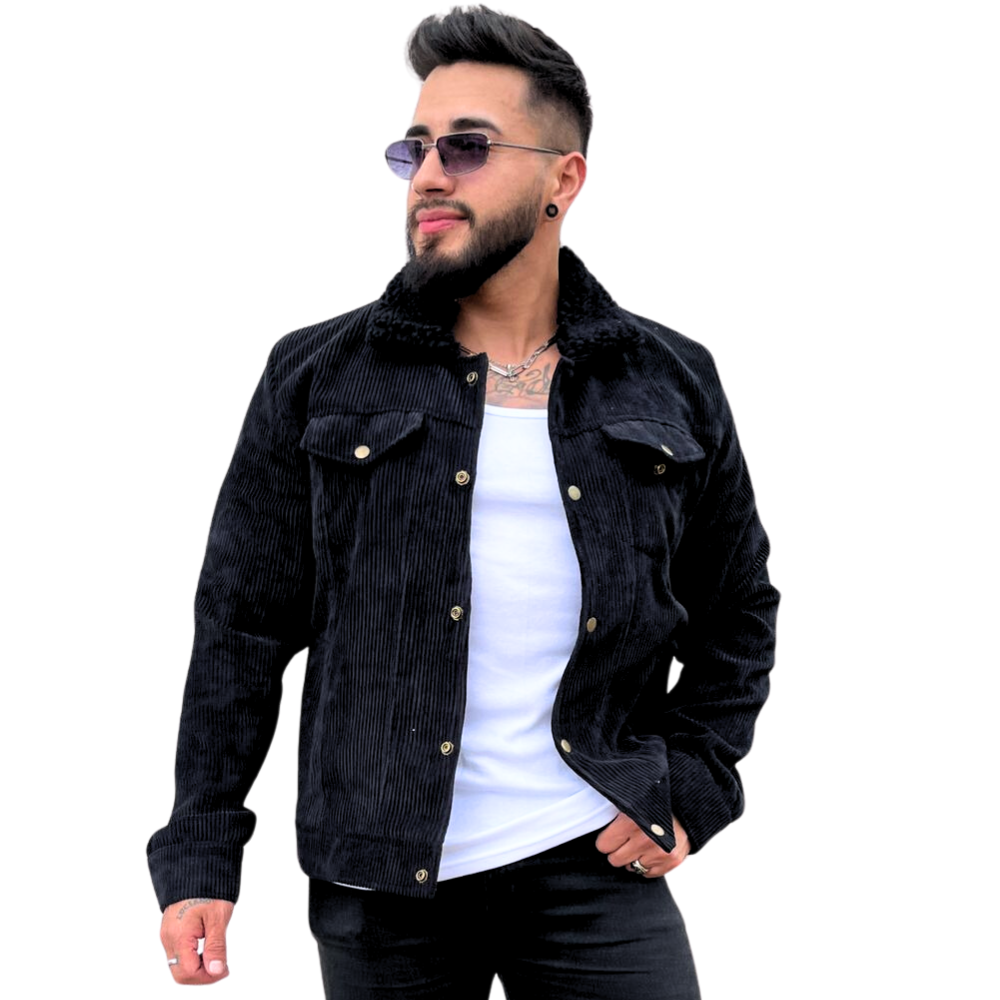 Chaqueta Levi’s en Pana con Cuello de Ovejero