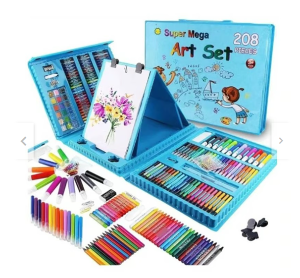 Set De Arte Niños Maleta 208 Piezas