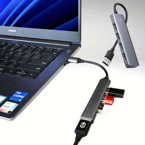 Adaptador Multipuerto USB X4 Puertos