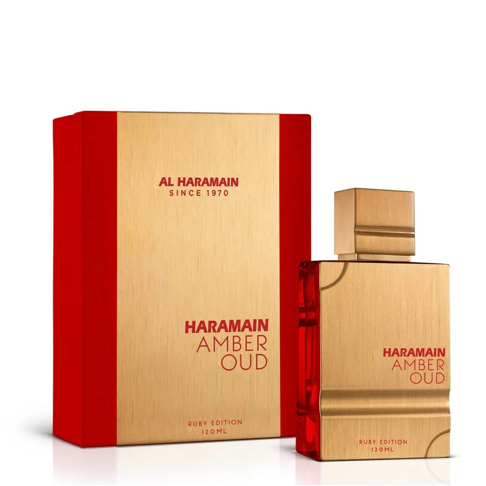Haramain Roja + Baccarat Rouge + Perfumero de Lujo