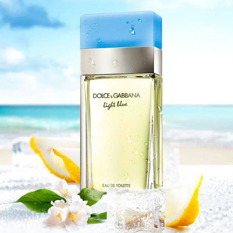 Perfume Light Blue Dama + Perfumero de Lujo