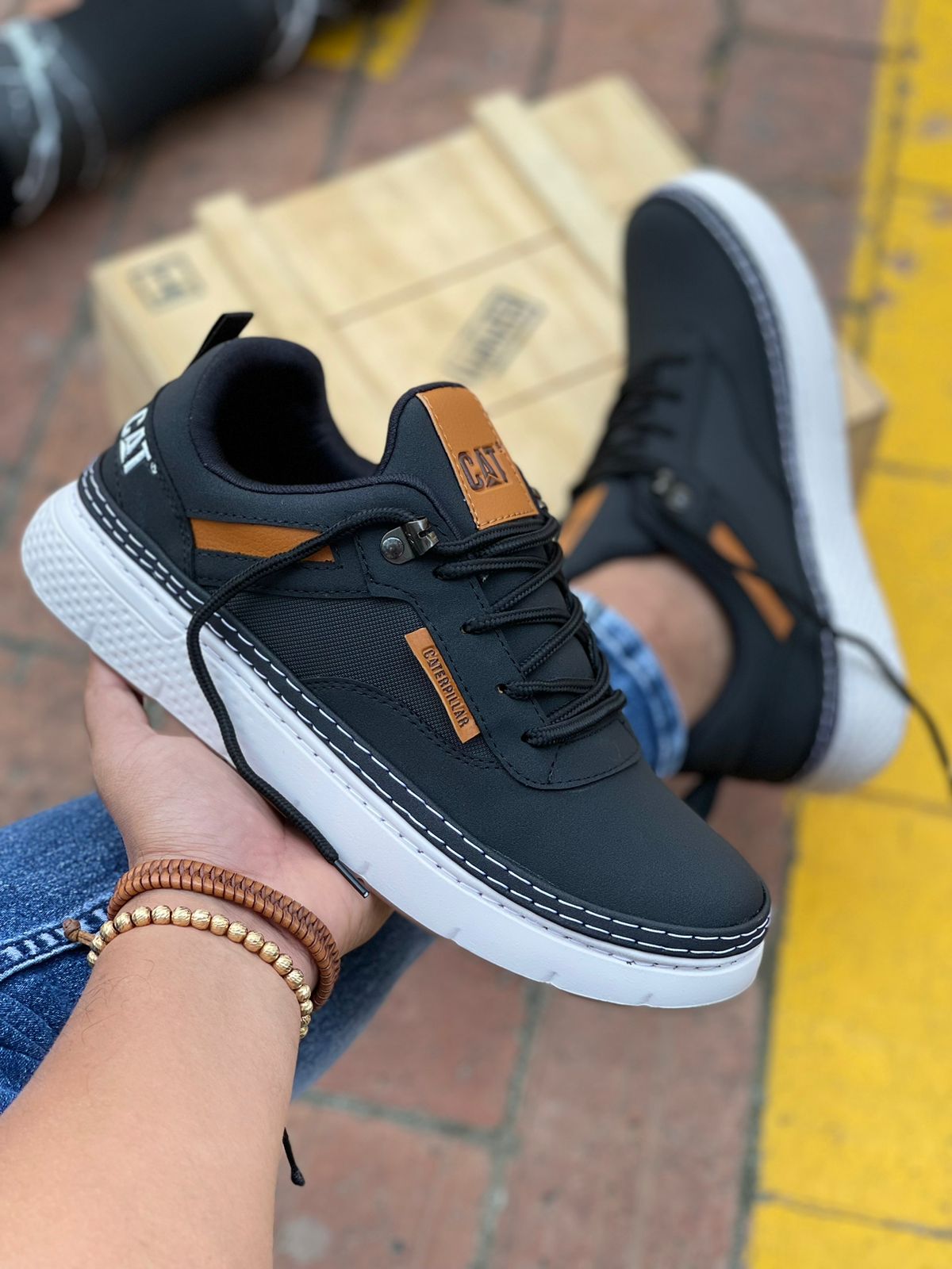 Tenis C010 3 Líneas Caballero
