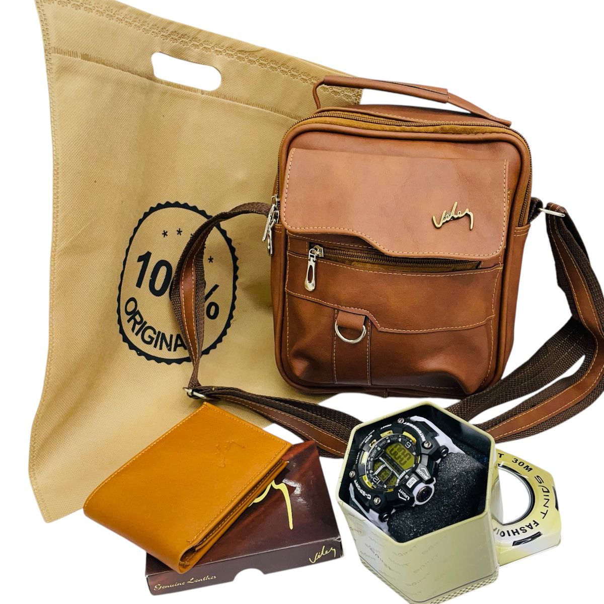 COMBO CARRIEL DANY + RELOJ + ¡BILLETERA DE REGALO!